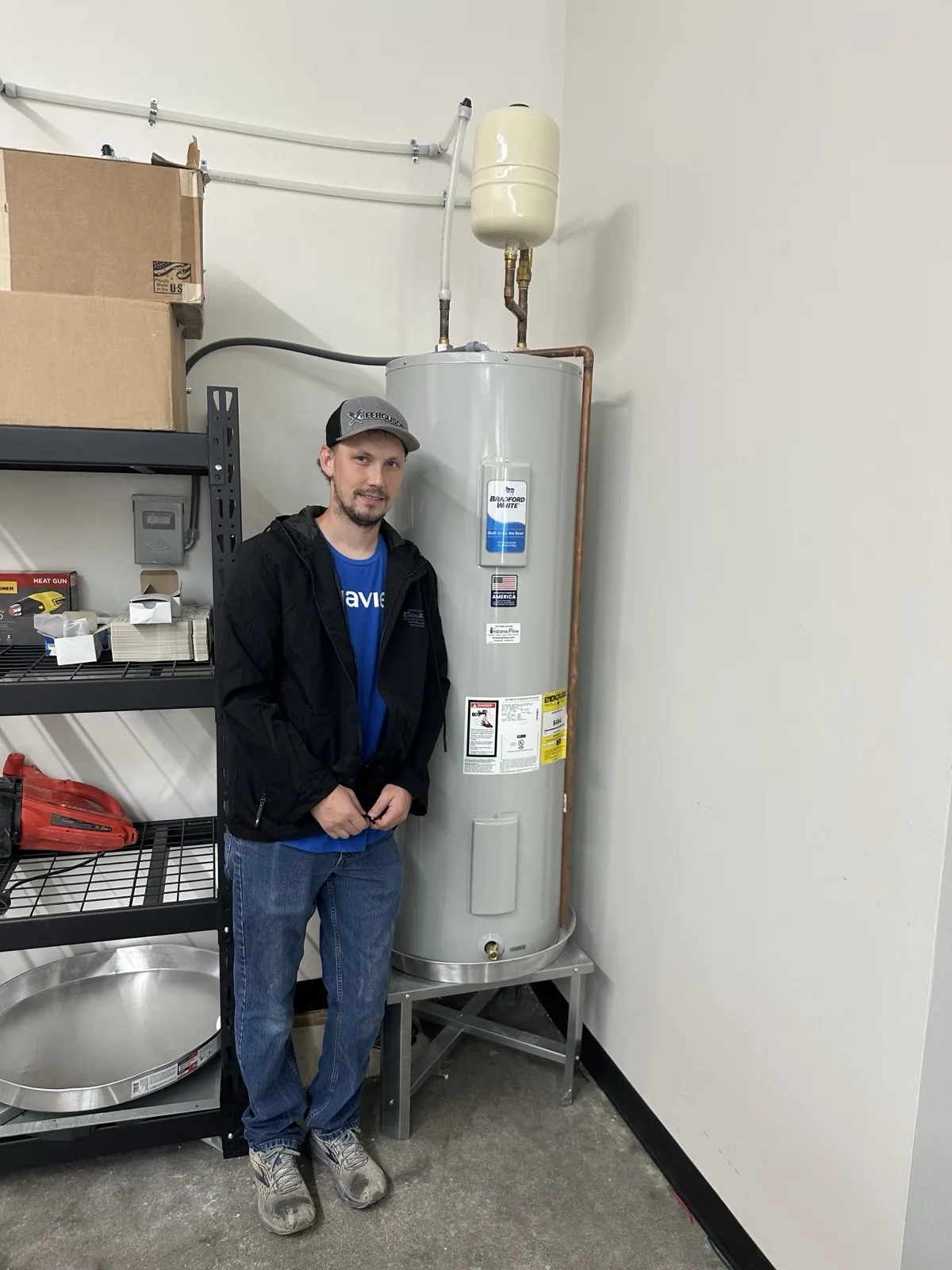 Indiana Flow plumbers and service van in Indianapolis